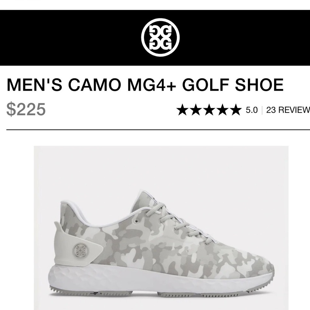 G/FORE Men’s Camo MG4+ Golf Shoe